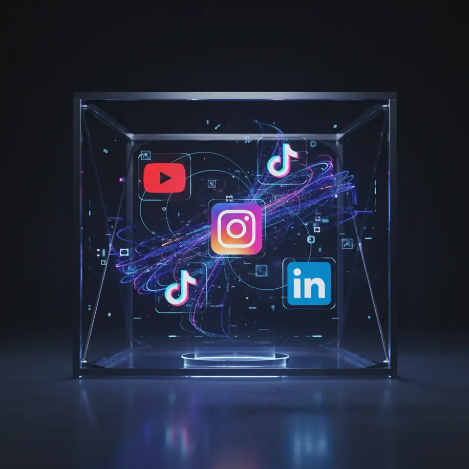 Social Hub y publicación de ContentFlow365